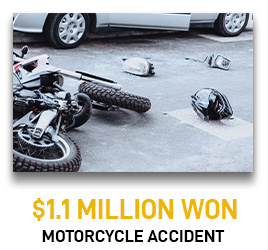 1.1 Million Won Motorcycle Accident Case San Jose