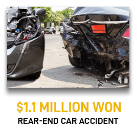 1.1 Million Rear-End Car Accident In San Jose